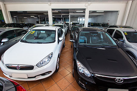 Veículos Fiat e Hyundai