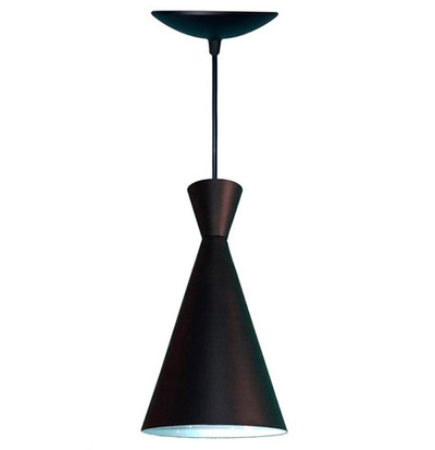 pendente cone preto pendente cone preto