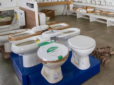 Bacias sanitárias Bacias sanitárias