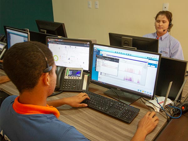 Profissionais especializados para resolver eventuais problemas Equipe técnica