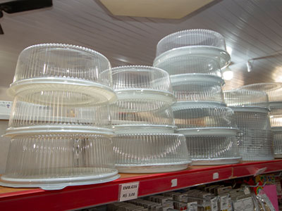 Embalagens de plástico para bolos Embalagens de plástico para bolos