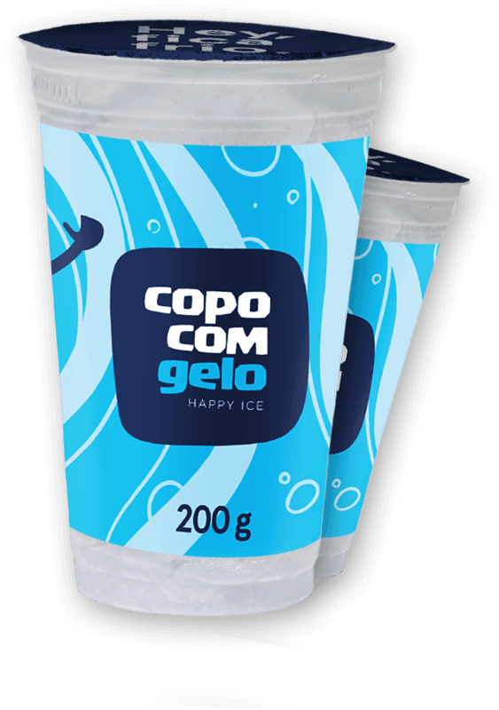Copo com gelo Happy Ice Copo com gelo Happy Ice
