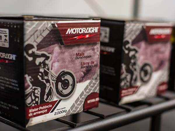 Baterias Motorlight Bateria Motorlight para motocicletas