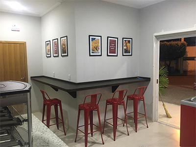Bancadas para bares e restaurantes Bancada
