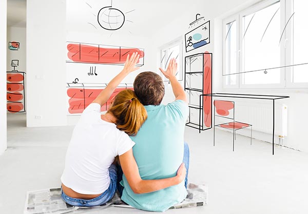 Fabricação de móveis planejados para diversos ambientes Casal planejando a cozinha