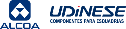 Alcoa e Udinense Componentes para esquadrias Alcoa Esqudrias