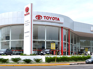 Envidraçamento da Toyota Envidraçamento para a Toyota