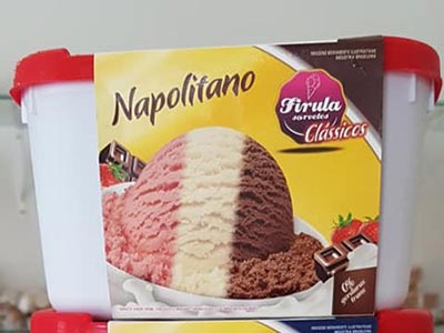 Napolitano Sorvete napolitano