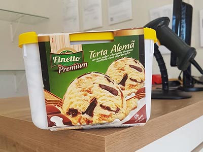 Torta alemã Sorvete de torta alemã