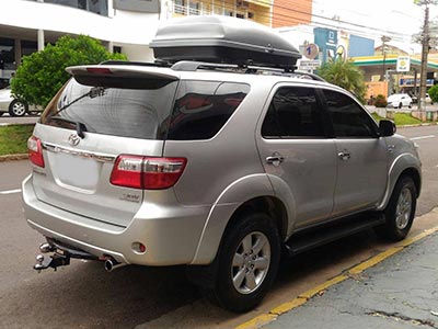 Instalação de bagageiros Bagageiro para pickup