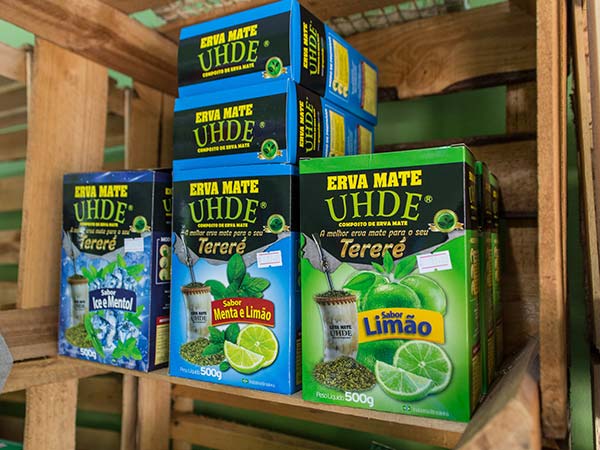 Erva mate UHDE de diversos sabores Erva mate sabores