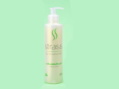 Gel para uso após a depilação Gel pós depilatório