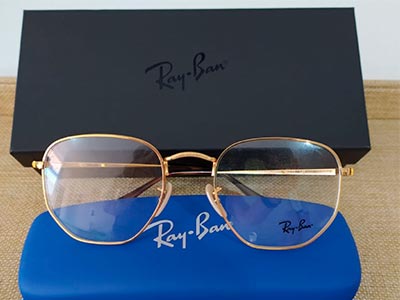 Temos armações de diversas marcas Óculos Ray-Ban