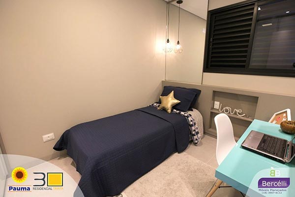 Moveis sob medida para quartos Quarto com móveis planejados