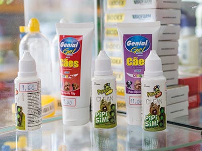 Medicamentos e produtos de higiene animal Medicamentos