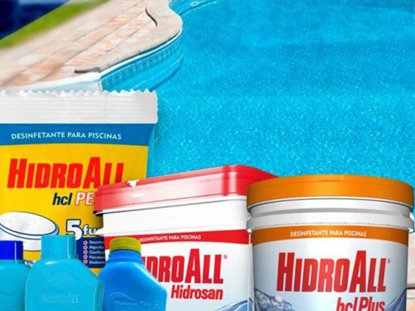 Desinfetante e cloro para piscinas Desinfetante e cloro para piscinas