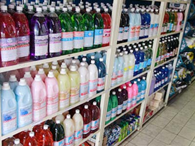 Diversas opções para limpeza Diversas opções para limpeza