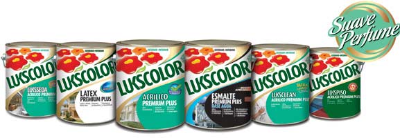 Temos diversos produtos da linha Lukscolor Latas de tinta da Lukscolor
