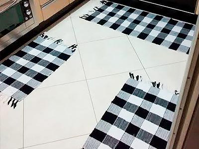 Tapetes de diversos tamanhos, modelos e desenhos Tapetes