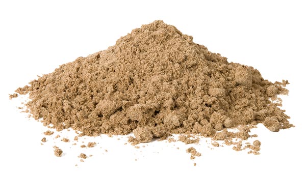 Temos diversos tipos de areia Pilha de areia