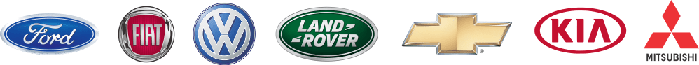 Chevrolet, Land Rover, Ford, Fiat, Kia, Mitsubishi Chevrolet, Land Rover, Ford, Fiat, Kia, Mitsubishi