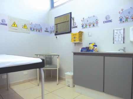 Sala de coleta infantil Sala de coleta infantil