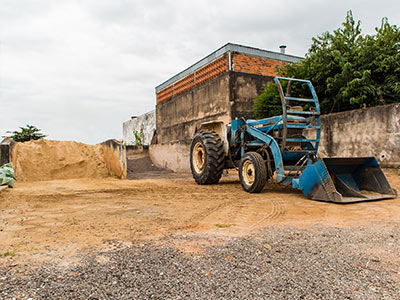 Areia para uso na construção civil Areia