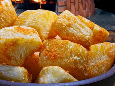 Mandioca frita Mandioca frita