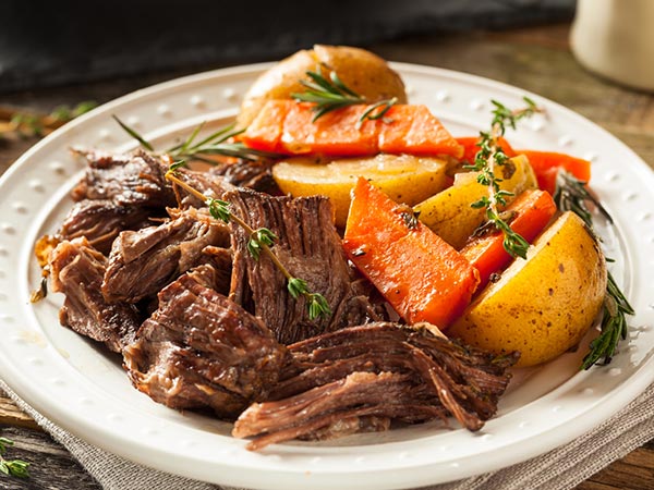 Prato com carne Prato com carne