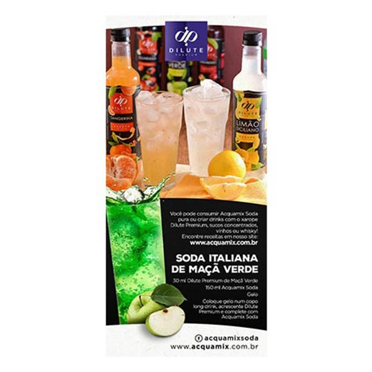 Soda italiana de maçã verde Soda italiana de maçã verde