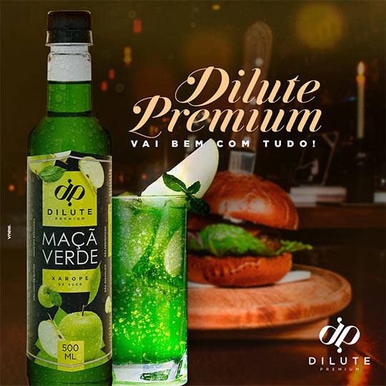 Dilute Premium Maçã Verde Dilute Premium Maçã Verde