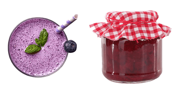 Açaí e geleias Açaí e geleias