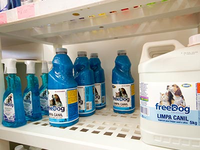 Produtos para limpeza de canil Limpa canil