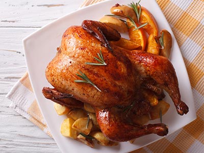 Frango assado, cupim e muito mais Assados aos finais de semana