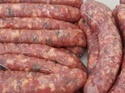 Linguiças artesanais de diversos sabores Linguiças artesanais