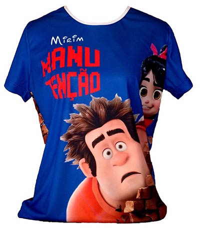 Camiseta com estampa personalizada Camiseta com estampa personalizada