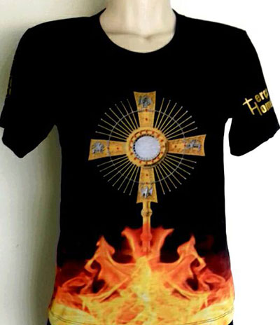 Camiseta com temática religiosa Camiseta com temática religiosa