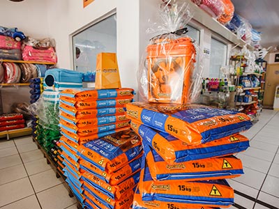 Rações de diversas marcas Pacote de ração Special Dog