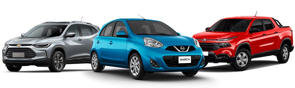 Serviços automotivos para veículos de todos os portes e diversas marcas Chevrolet Tracker, Nissan March e Fiat Toro