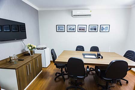 sala de reunião sala de reunião