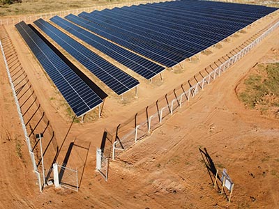 Painel solar instalado Painel solar instalado