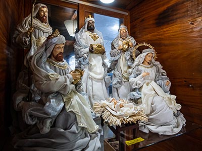 Peças de decoração natalina Peças de decoração natalina