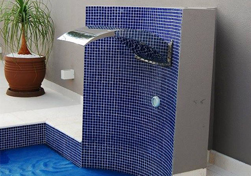 cascatas para piscinas