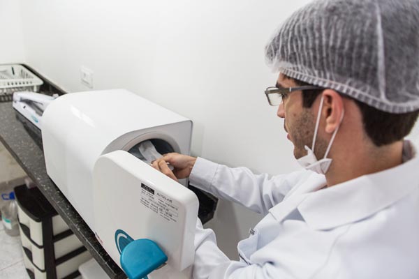 esterilização de materiais