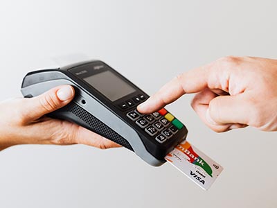 Facilidade no pagamento Pagamento no cartão
