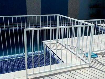 Grade de proteção para piscina Grade de proteção para piscina
