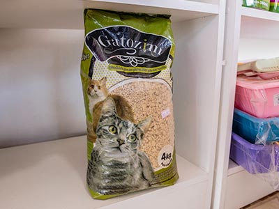 Granulado sanitário para gatos Granulado sanitário para gatos