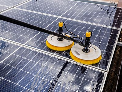 Lavagem de painéis solares Lavagem de painéis solares