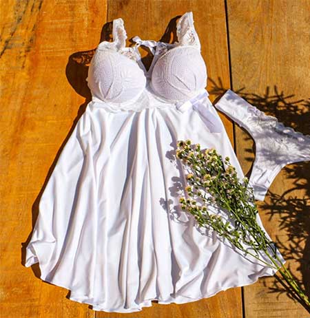 camisola e calcinha camisola e calcinha