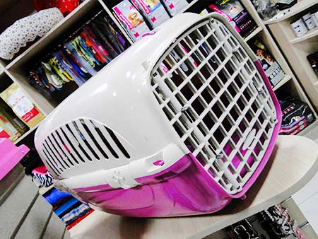 Caixa de transporte para animais de pequeno porte